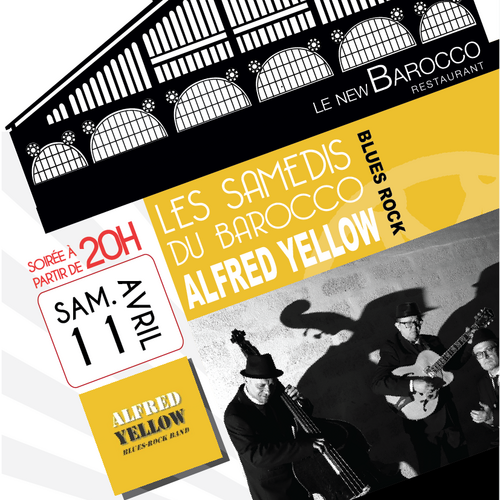 Alfred Yellow, groupe de rock  / MARSEILLE 